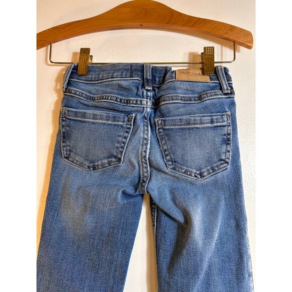 ABERCROMBIE KIDS Girls High Rise Flare Jeans / Size: 5-6 Regular - Picture 9 of 11